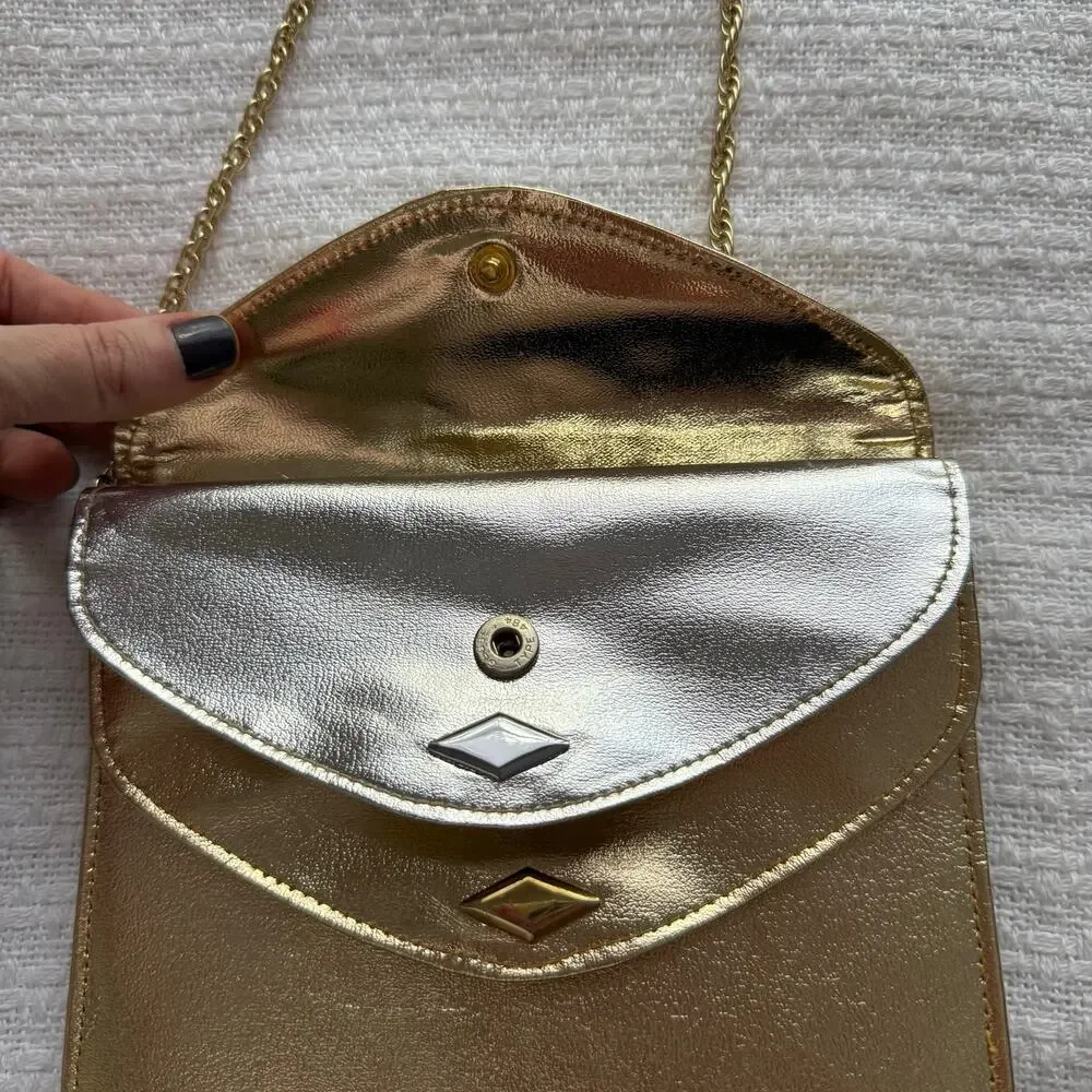 Vintage Walborg Silver and Gold Clutch Evening Bag